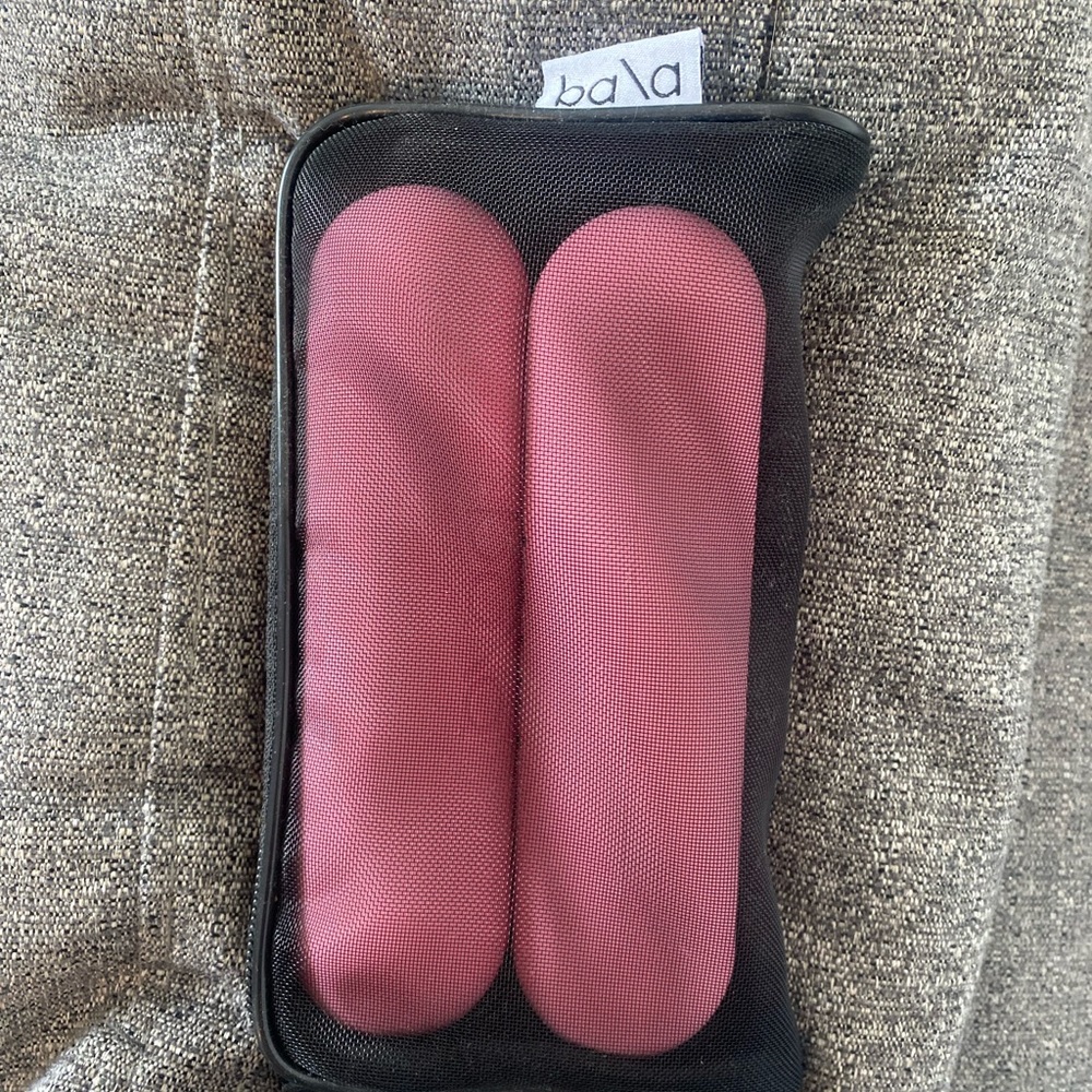 Bala bars new - pink with carrying case - $50 OBO